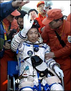 Chinesischer Astronaut knapp dem Tod entronnen